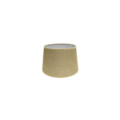 Pantalla Irene cónica beige E27 Fabrilamp / Abrila 157411515