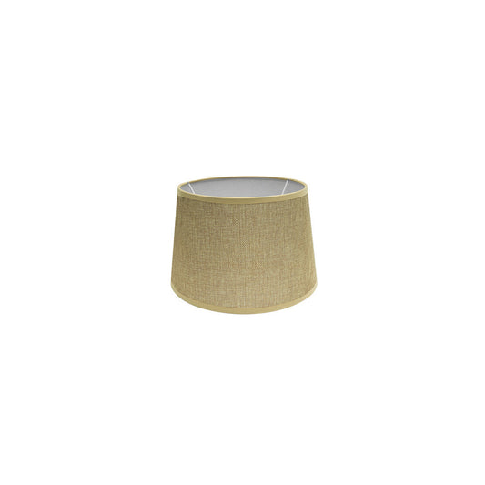 Pantalla Irene cónica beige E27 Fabrilamp / Abrila 157411515