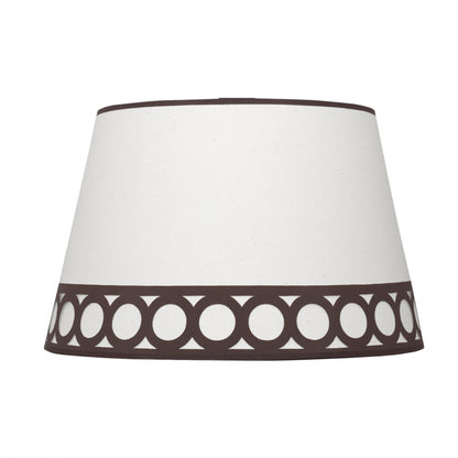 Pantalla Cónica Dalia Beige y Marrón E14 Fabrilamp / Abrila 99.PA-114853002