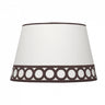 Pantalla Cónica Dalia Beige y Marrón E14 Fabrilamp / Abrila 99.PA-114853002