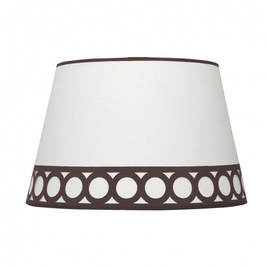 Pantalla para Lámpara Dalia 15 cm Beige y Marrón Fabrilamp - vista principal | Fabrilamp / Abrila