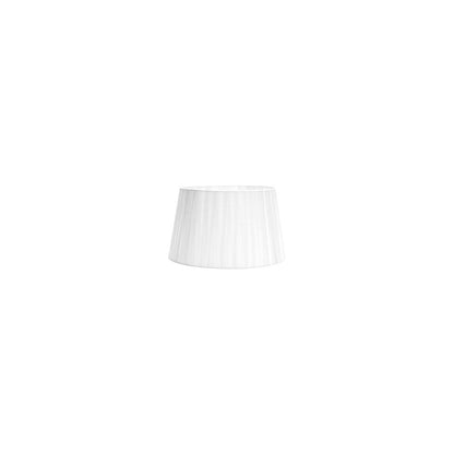 Pantalla Laura E27 Cónica Textil Blanca Fabrilamp / Abrila 157511501