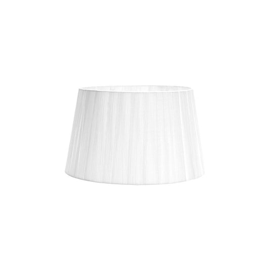 Pantalla Laura E27 Textil Blanca Fabrilamp / Abrila 157513001
