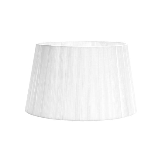 Pantalla Laura Cónica Textil Blanca E27 Fabrilamp / Abrila 157514001