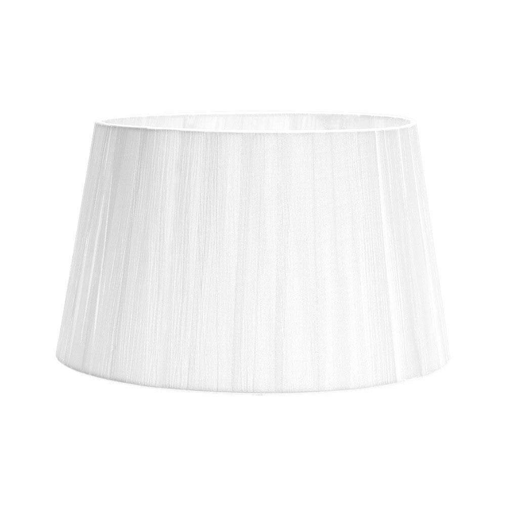 Pantalla Laura Cónica Textil Blanca E27 Fabrilamp / Abrila 157514501