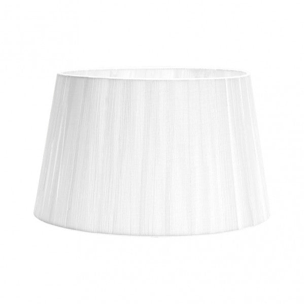 Pantalla Cónica Abierta Laura 45 cm Textil Blanco Fabrilamp - vista principal | Fabrilamp / Abrila