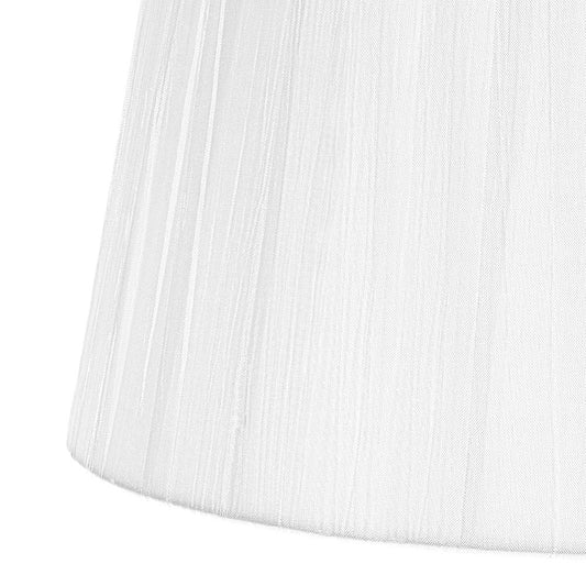 Pantalla Laura fabricada en textil color blanco