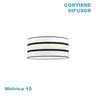 Pantalla Colgante Karla Textil Fabrilamp / Abrila 99.PA-171295001