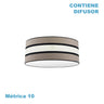 Pantalla colgante textil Karla Fabrilamp / Abrila 99.PA-171296058
