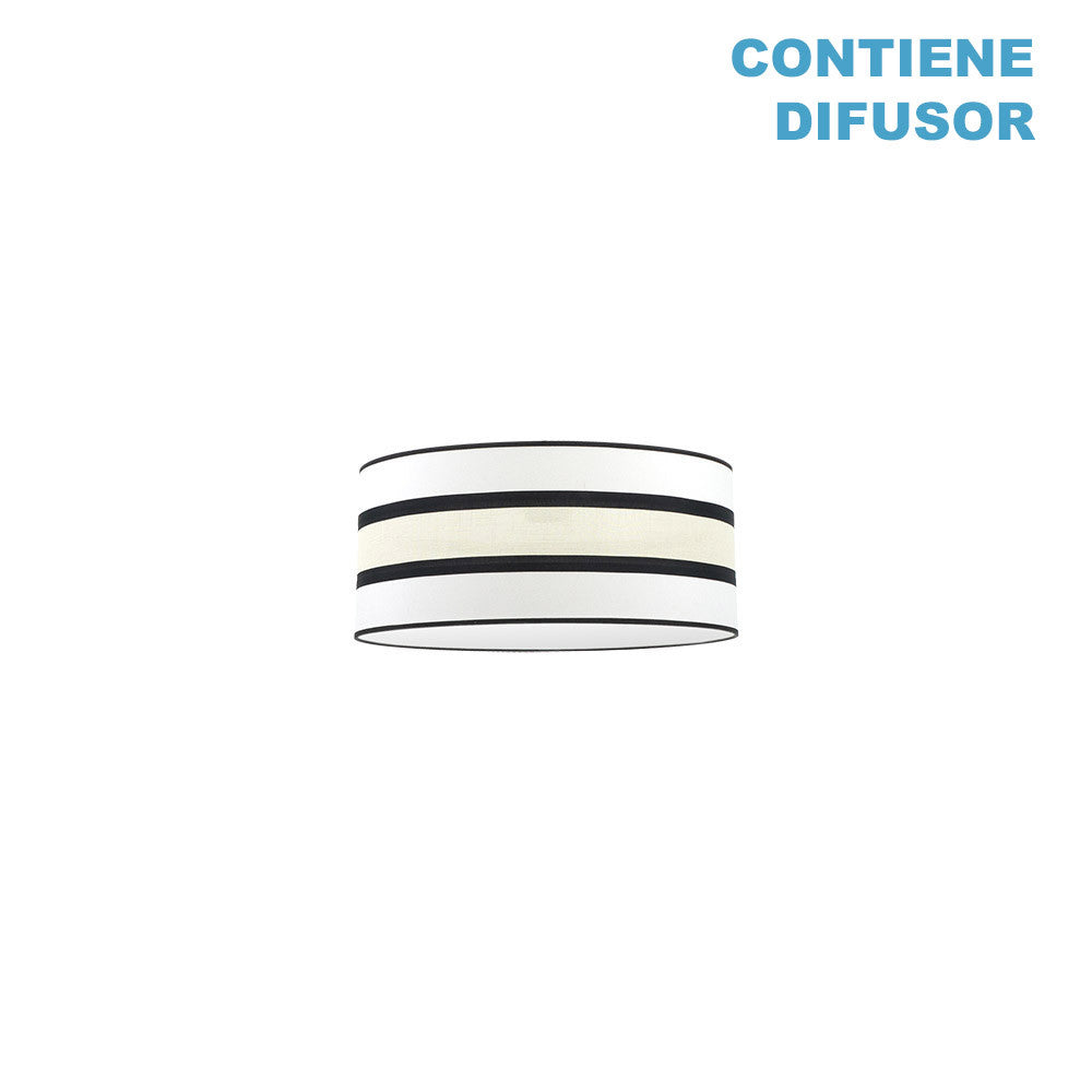 Pantalla colgante Karla textil Fabrilamp / Abrila 99.PA-171294001