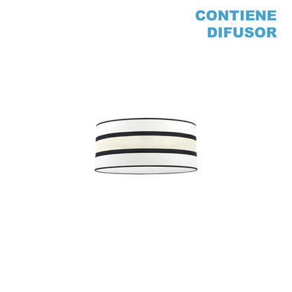 Pantalla colgante Karla textil Fabrilamp / Abrila 99.PA-171294001