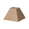 Pantalla piramidal Divos marrón Fabrilamp / Abrila para lámpara E27, Ref. 176544002