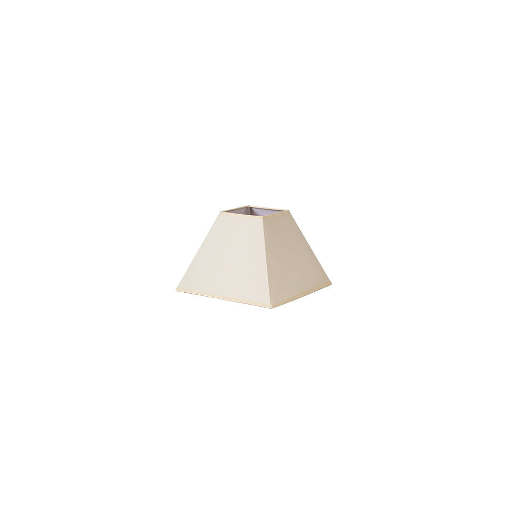 Pantalla piramidal Mezzo beige Fabrilamp / Abrila 176441715 para lámpara E27