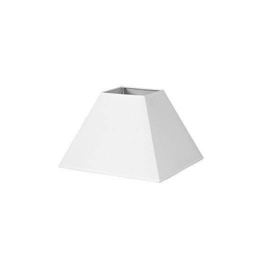 Pantalla piramidal Mezzo Fabrilamp / Abrila textil blanca, ref. 176443001