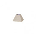 Pantalla Piramide Tenorio E27 Lino Beige 17dx8dx13h de Fabrilamp/Abrila - luzguru.com