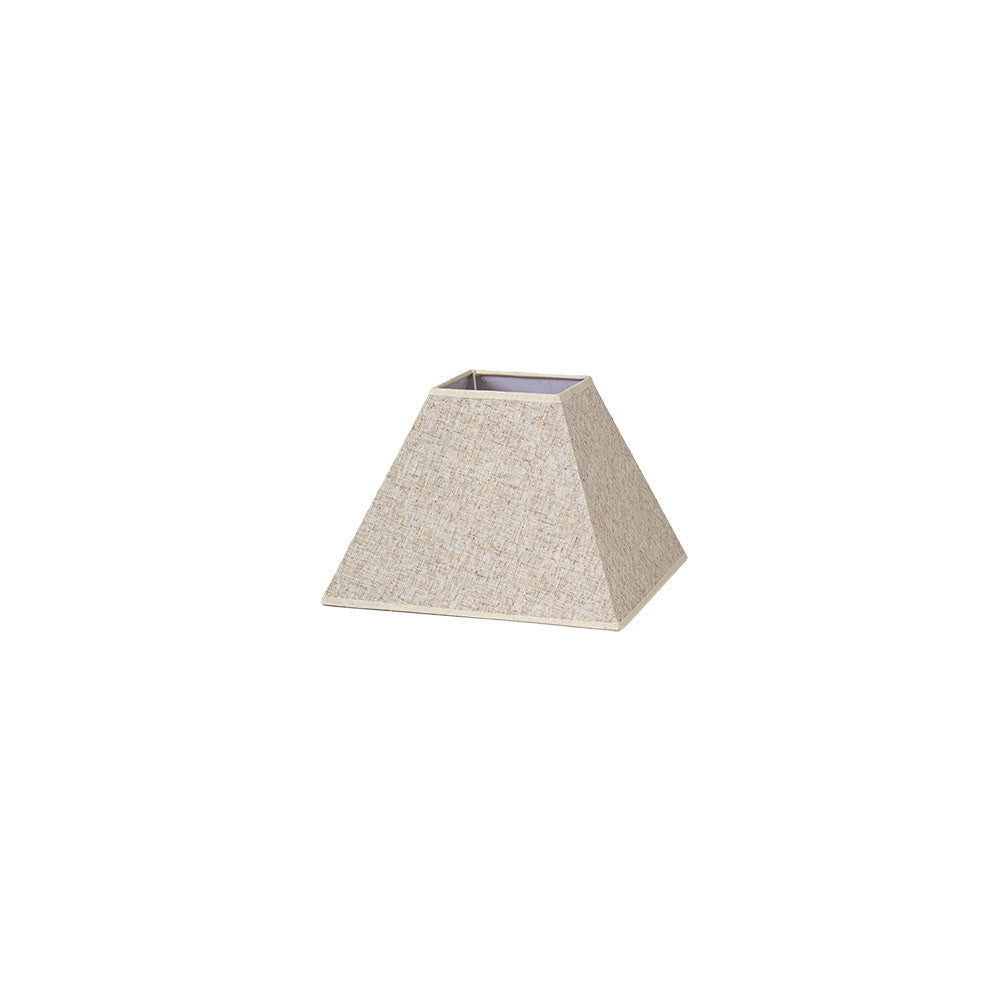 Pantalla Piramidal Tenorio Fabrilamp / Abrila E27 Lino Beige 176642015