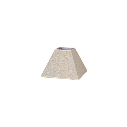 Pantalla Piramidal Tenorio Fabrilamp / Abrila E27 Lino Beige 176642015