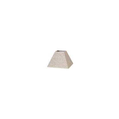 Pantalla Piramidal Tenorio Fabrilamp / Abrila con Pinza Beige Ref. 176641215