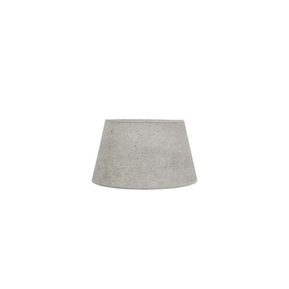 Pantalla Salma E27 Fabrilamp / Abrila textil cemento gris, referencia 178312028