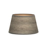 Pantalla Salma Cónica Abierta Madera Gris E27 Fabrilamp / Abrila 178313583