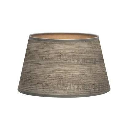 Salma Pantalla Cónica E27 Madera Gris Fabrilamp / Abrila 178314083