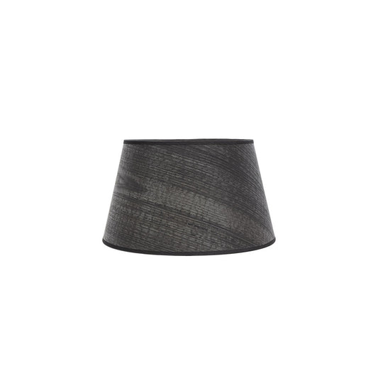 Pantalla Salma Cónica Madera Negra E27 Fabrilamp / Abrila 178312509