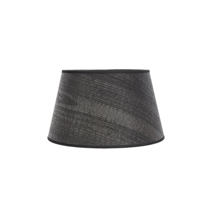 Pantalla Salma E27 Fabrilamp / Abrila madera negra, referencia 178313009