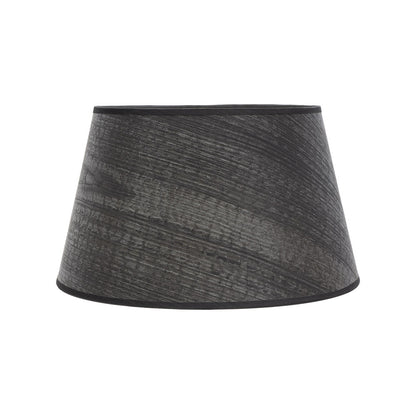 Salma Pantalla Cónica Madera Negra E27 Fabrilamp / Abrila 178314009