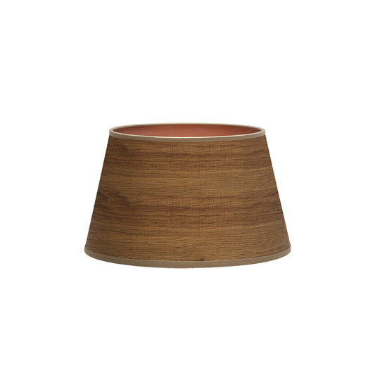 Pantalla Salma Cónica Madera Oscura Fabrilamp / Abrila 178313084