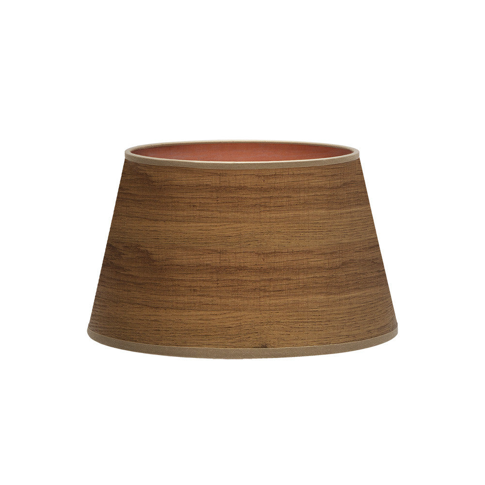 Salma Pantalla Cónica Textil Madera Fabrilamp / Abrila 178313584