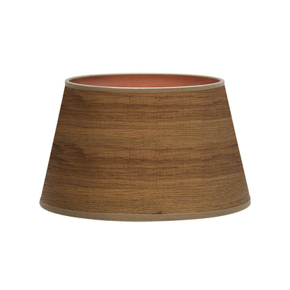 Pantalla Salma Cónica Madera Oscura Fabrilamp / Abrila 178314084