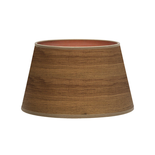 Pantalla Salma Cónica Madera Oscura Fabrilamp / Abrila 178314084