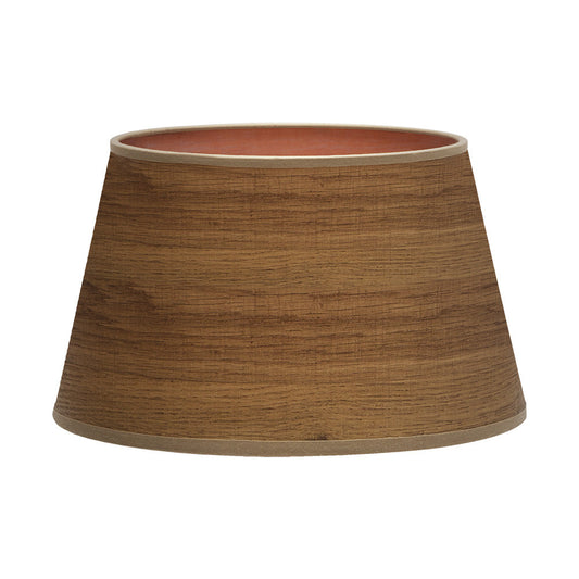 Pantalla Salma Cónica Madera Oscura E27 Fabrilamp / Abrila 178314584