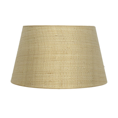 Pantalla Salma E27 cónica textil natural Fabrilamp / Abrila referencia 178314586