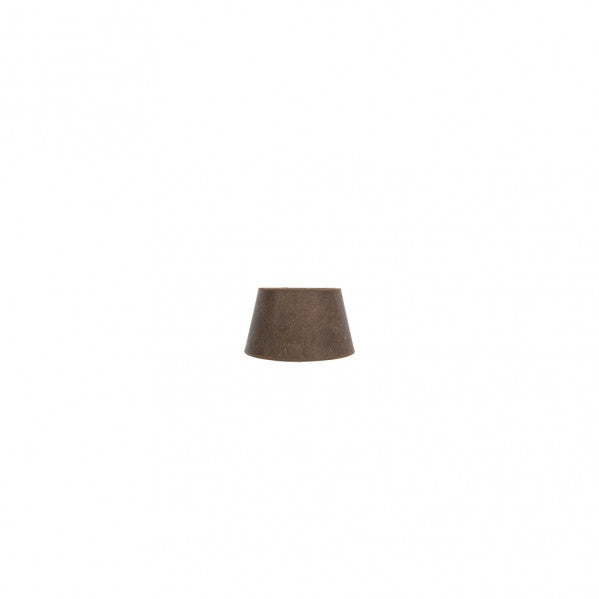 Pantalla de Lámpara con Pinza Salma 10 cm Cónica Óxido Fabrilamp - vista principal | Fabrilamp / Abrila