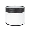 Pantalla Cloe Sobremesa Textil Blanca Fabrilamp / Abrila 99.PA-175471009
