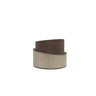 Pantalla Hara Marrón Fabrilamp / Abrila 99.PA-179871002 para lámpara de mesa