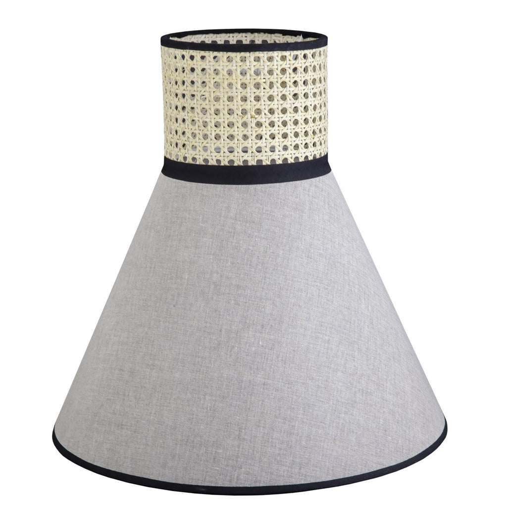 Pantalla Yaiza Visón E-27 40cm - AJP / Alemar - luzguru.com