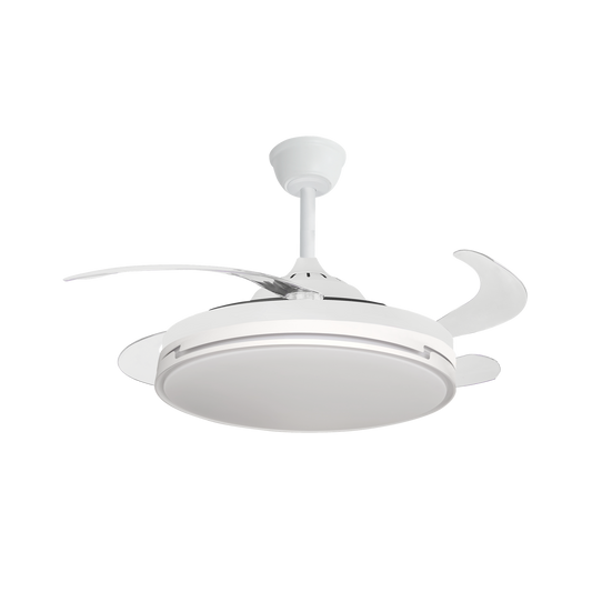 Ventilador de Techo PAPIRO 59W Blanco Fabrilamp - vista principal | Fabrilamp / Abrila · Ref. 212591301