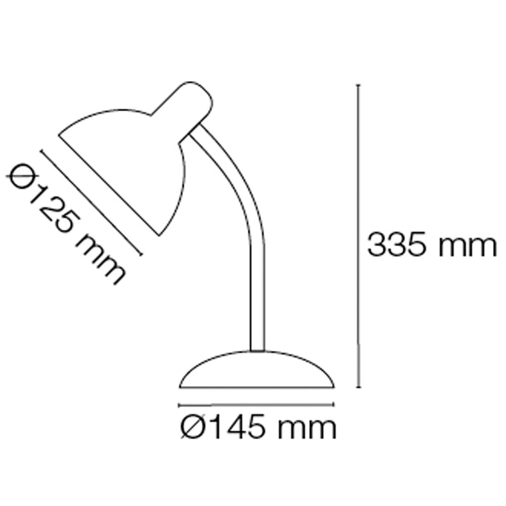 Lámpara de escritorio moderna ideal para escritorio