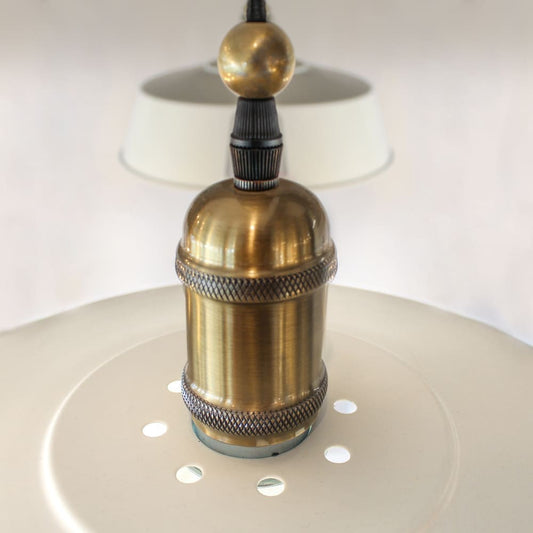 Lámpara de Techo PARIS 2 Luces E27 Blanco Mate CristalRecord - imagen 2 | CristalRecord
