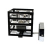 Aplique Cubo Paula Negro CristalRecord 43-551-11-180