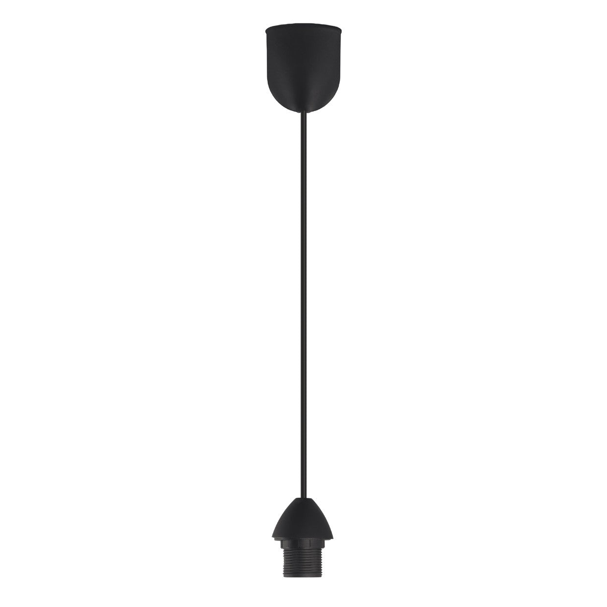 Medidas del Péndul Plástico Negro AJP/Alemar Ref. 60382 - Iluminación moderna luzguru.com
