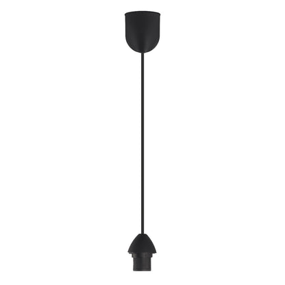 Medidas del Péndul Plástico Negro AJP/Alemar Ref. 60382 - Iluminación moderna luzguru.com
