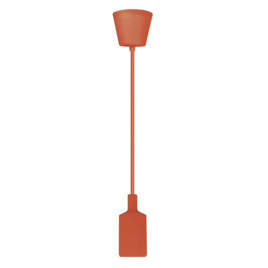 Lámpara Colgante Lido Naranja Silicona 60W E-27 Alemar - vista principal | AJP / Alemar