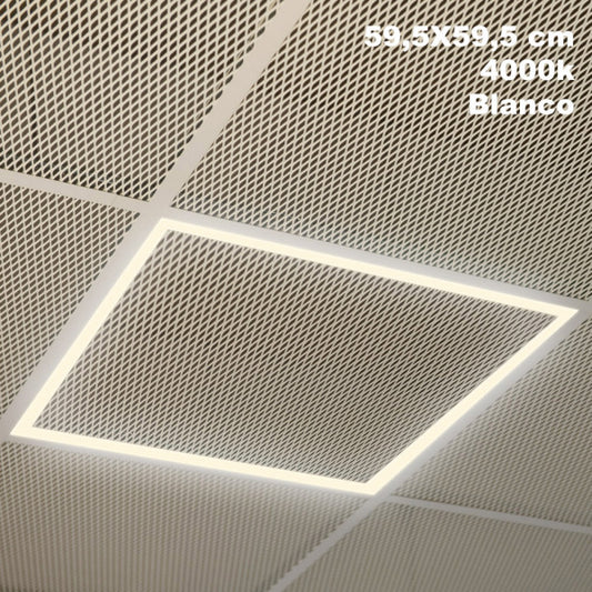 Panel LED Empotrado Lorenzo 48W 4000K Blanco - Vista frontal