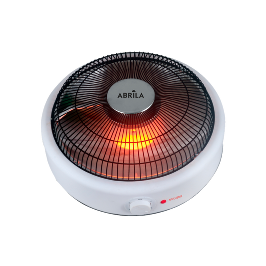 Brasero Eléctrico Perry 900 W Cerámica Blanco y Negro Fabrilamp - vista principal | Fabrilamp / Abrila · Ref. 282620926
