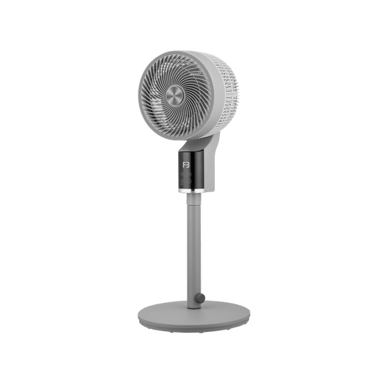 Ventilador de Pie Persa Gris / Cromo – vista principal · Ref. 236841045