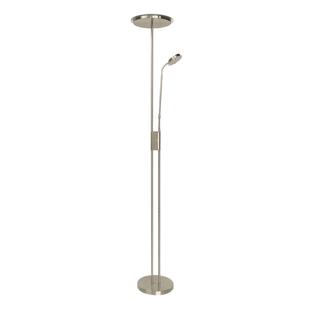 Antares Pie de Salón LED Cuero Fabrilamp / Abrila 135742014