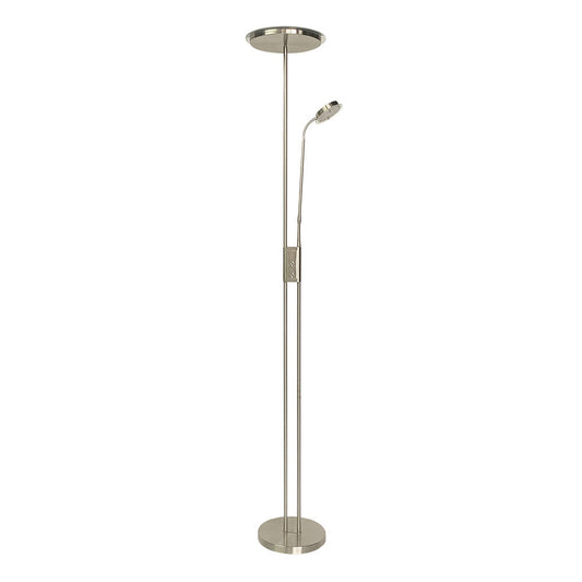 Antares Pie de Salón LED Cuero Fabrilamp / Abrila 135742014